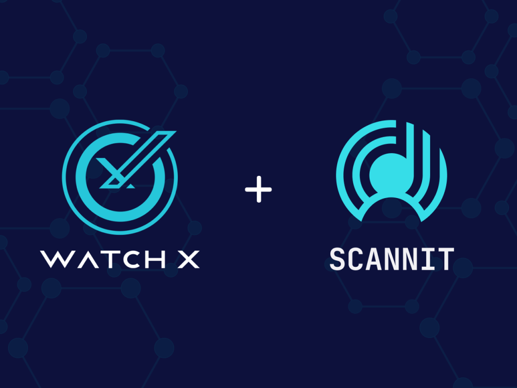 Scannit x WatchX Partnership Banner